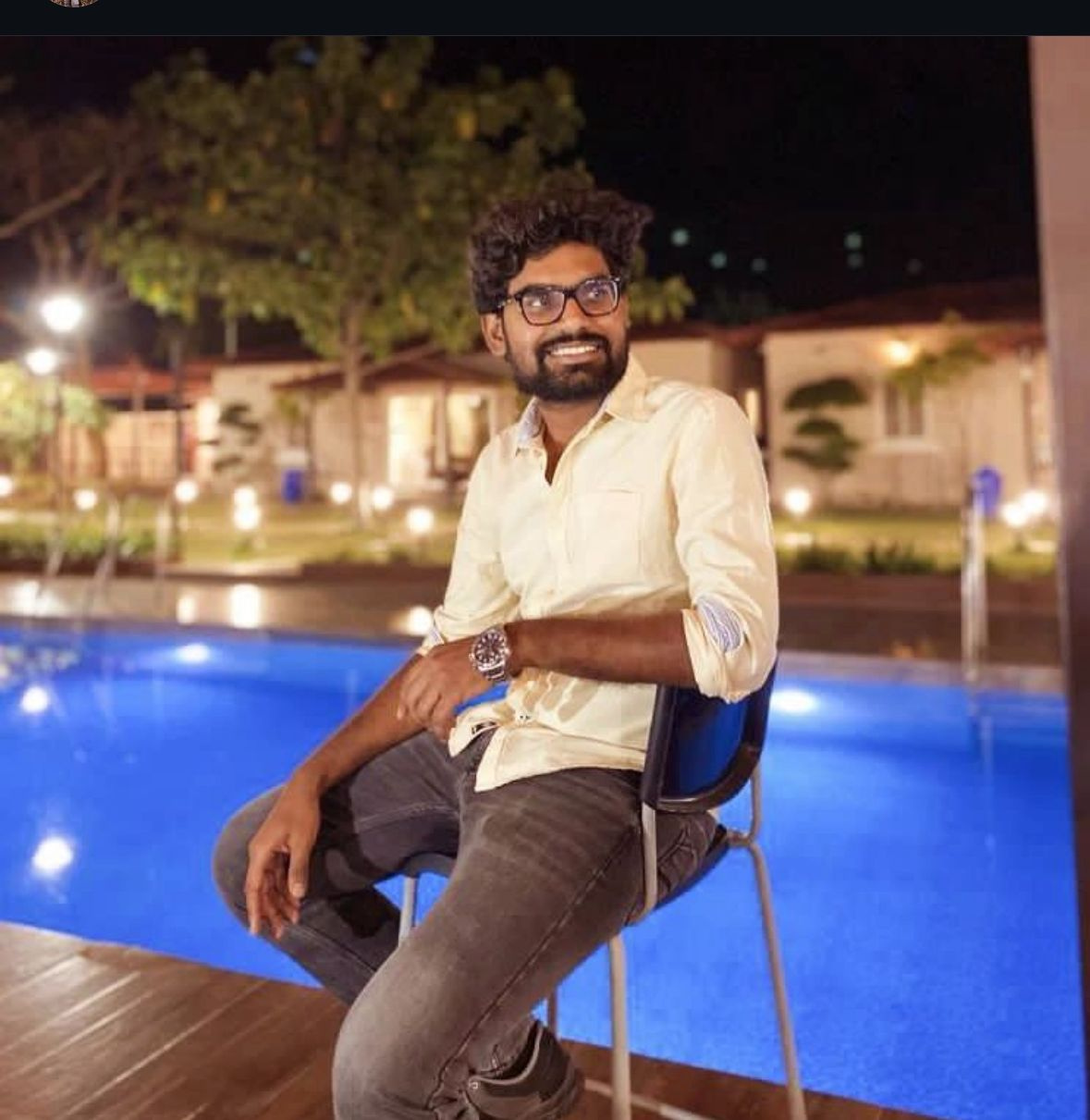 Portrait of Manoj Pasunoori